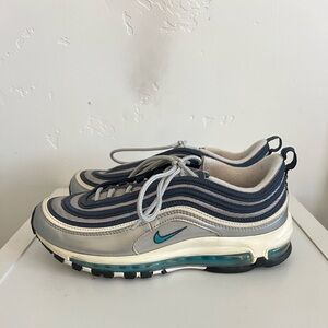 Nike Air Max 97 OG  ‘Metallic Silver and Chlorine Blue’